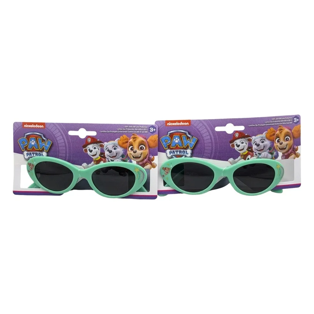 Paw Patrol Girls Kids Mint Green Cat Eye Sunglasses 2 Pack N PAW  UV Protection